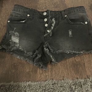Wild Fable Jean Shorts ( black)